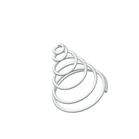 Approved Vendor Taper Spring, Lo= 0.6 , So= 0.281 , W= 0.032 G809989497
